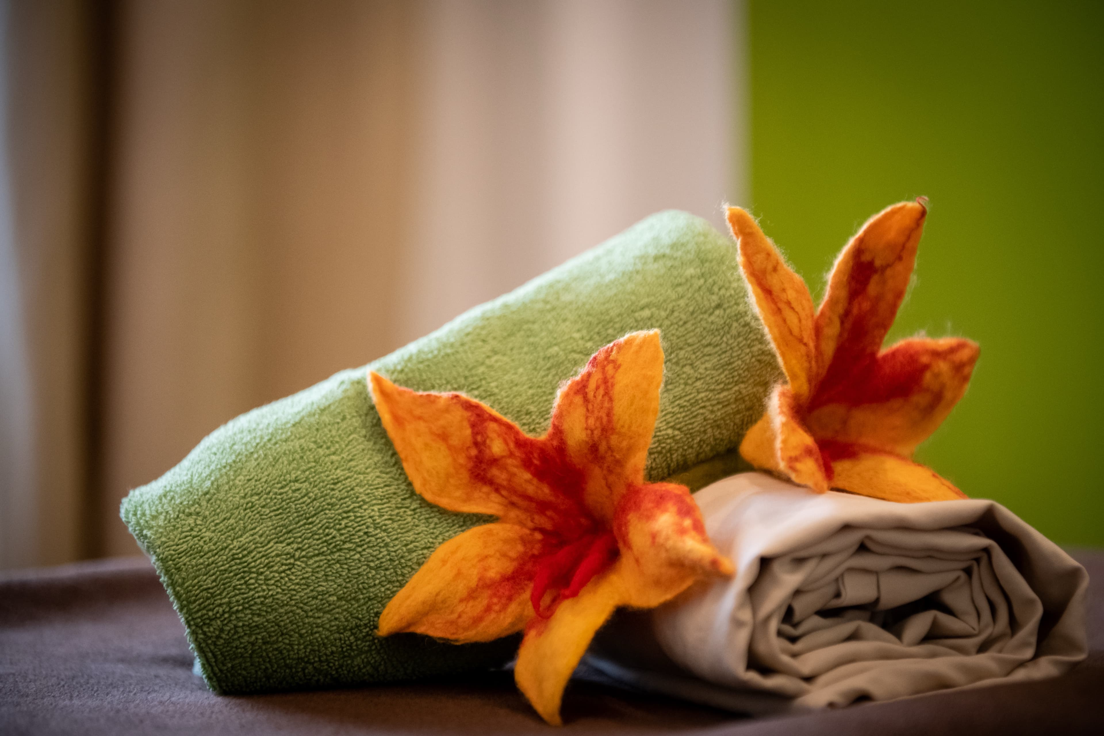 Atmosphäre im Naturkosmetikstudio Samt & Seide