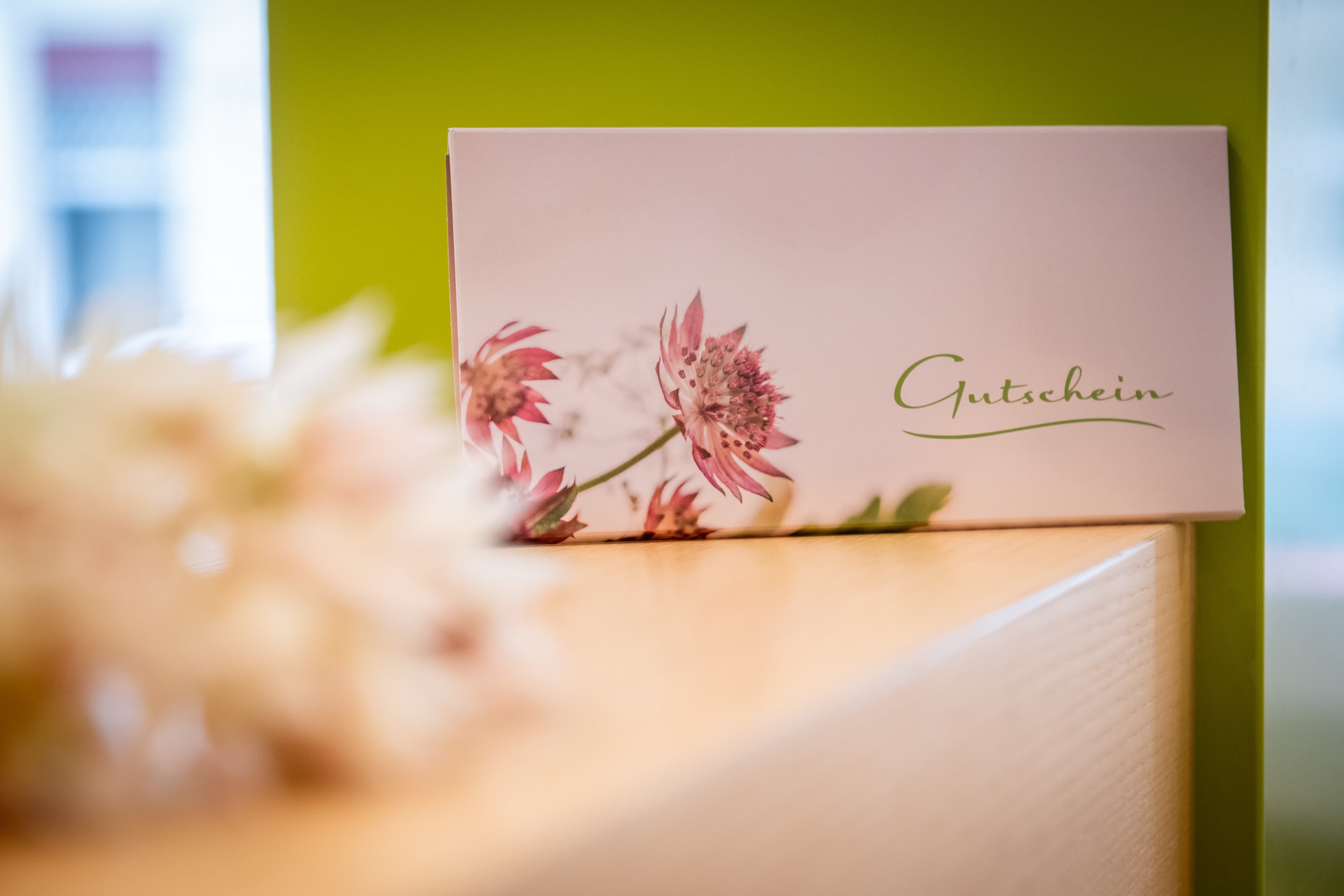 Samt & Seide Geschenkgutschein