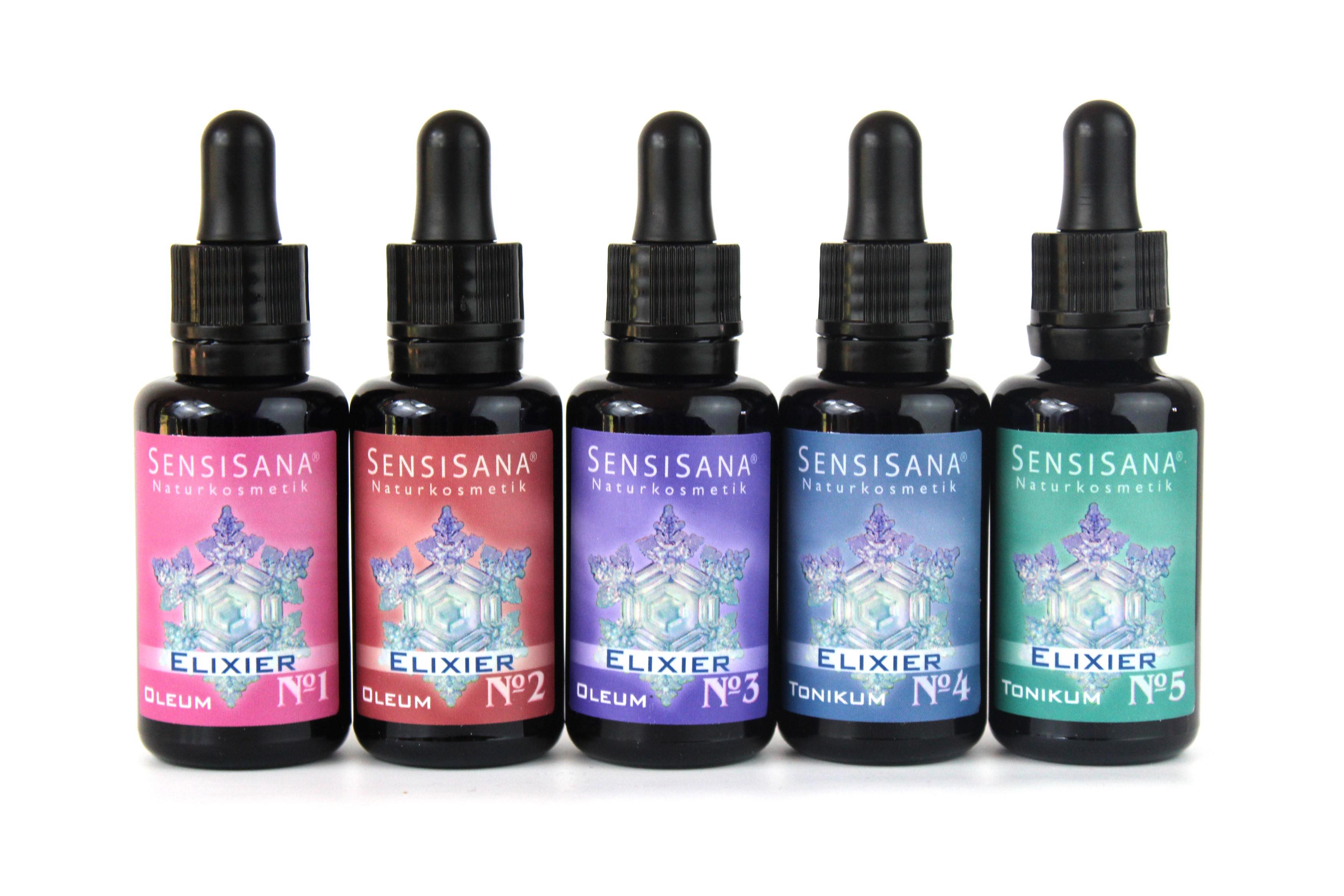 Bild 1 – Neu: Wirkstoff-Elixiere von Sensisana