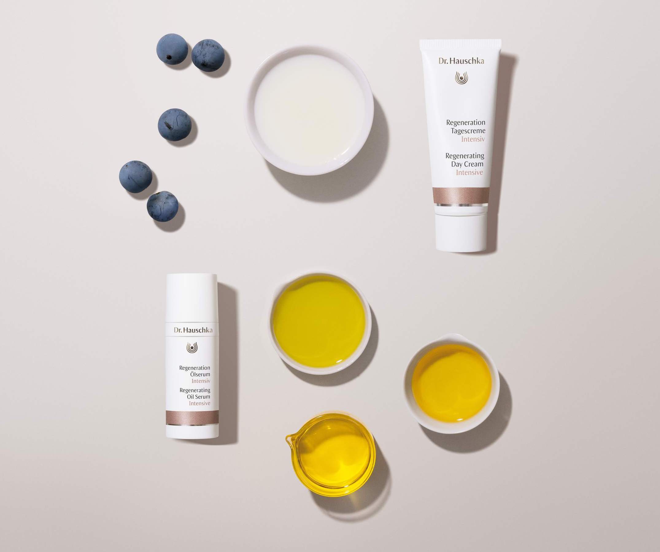 Bild 1 – Zwei neue Regenerations-Produkte von Dr. Hauschka